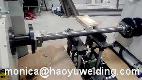 scaffolding ledger automatic girth seam welding machine with two welding torch