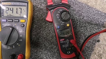 FLUKE vs UNI-T TRUE AC-DC-Hz compared