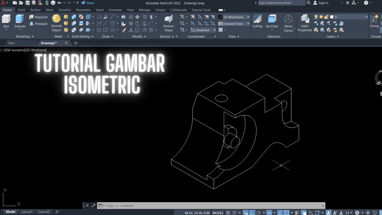 ISOMETRIC DRAWING TUTORIAL - YouTube