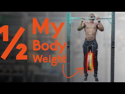I UNLOCKED 50% Bodyweight Weighted Pull Up