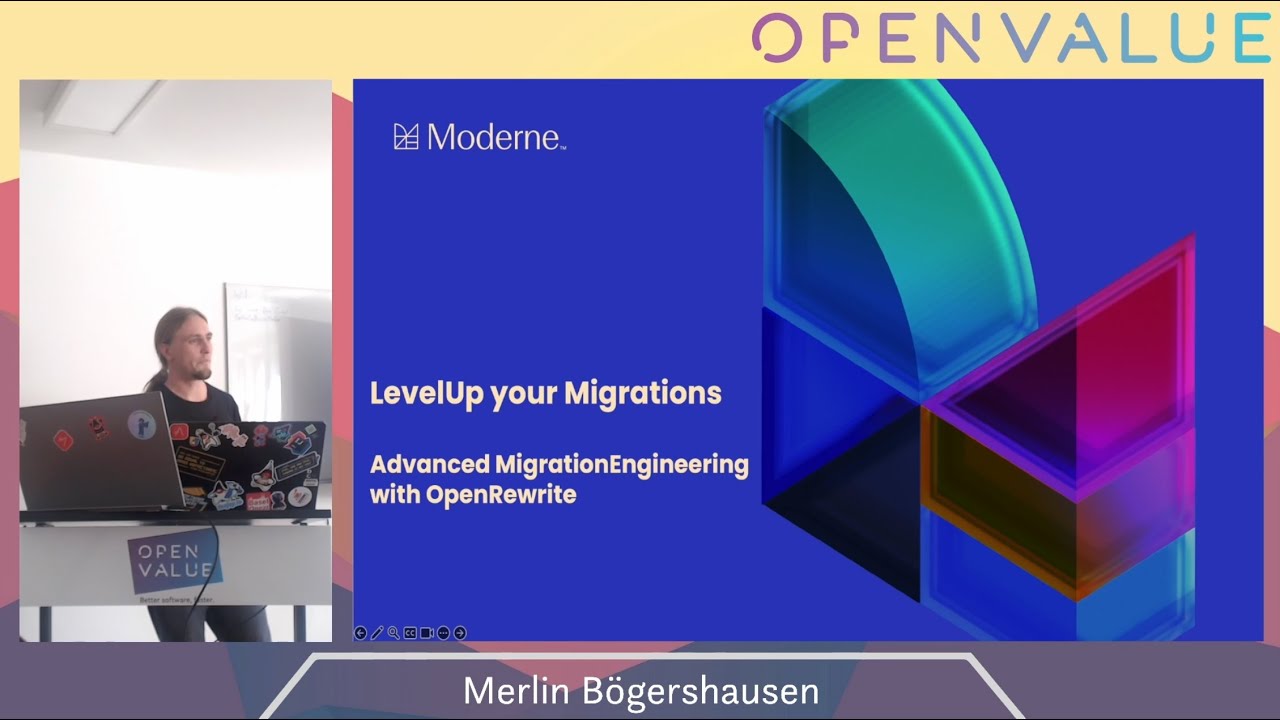 LevelUp your Migrations - Advanced MigrationEngineering with OpenRewrite by Merlin Bögershausen