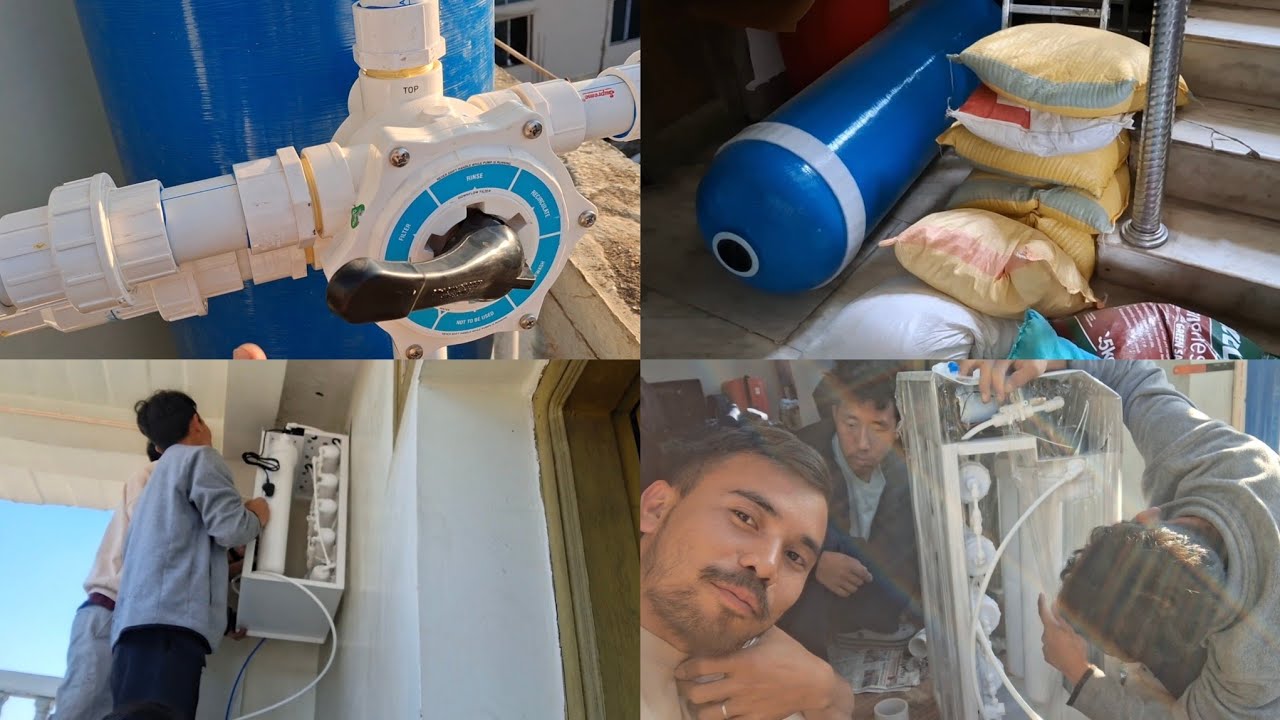 Installing Filter Vessel 