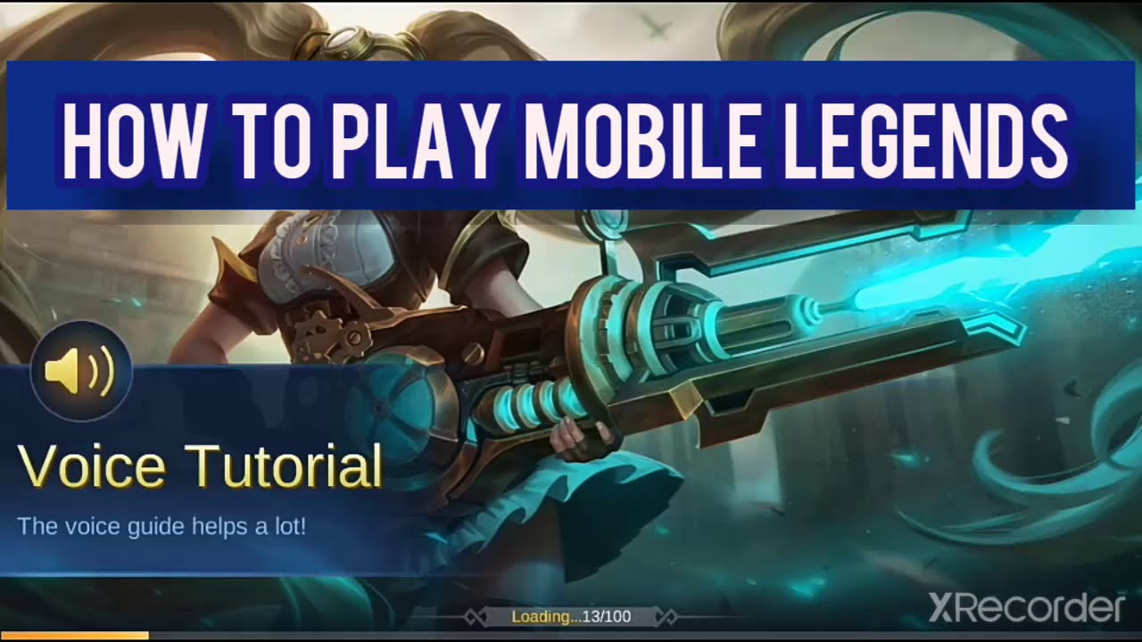 Tutorial Mobile Legend #How#To#Play #mobile#legends#The#basic #tutorial and 1st #tutorial# ...