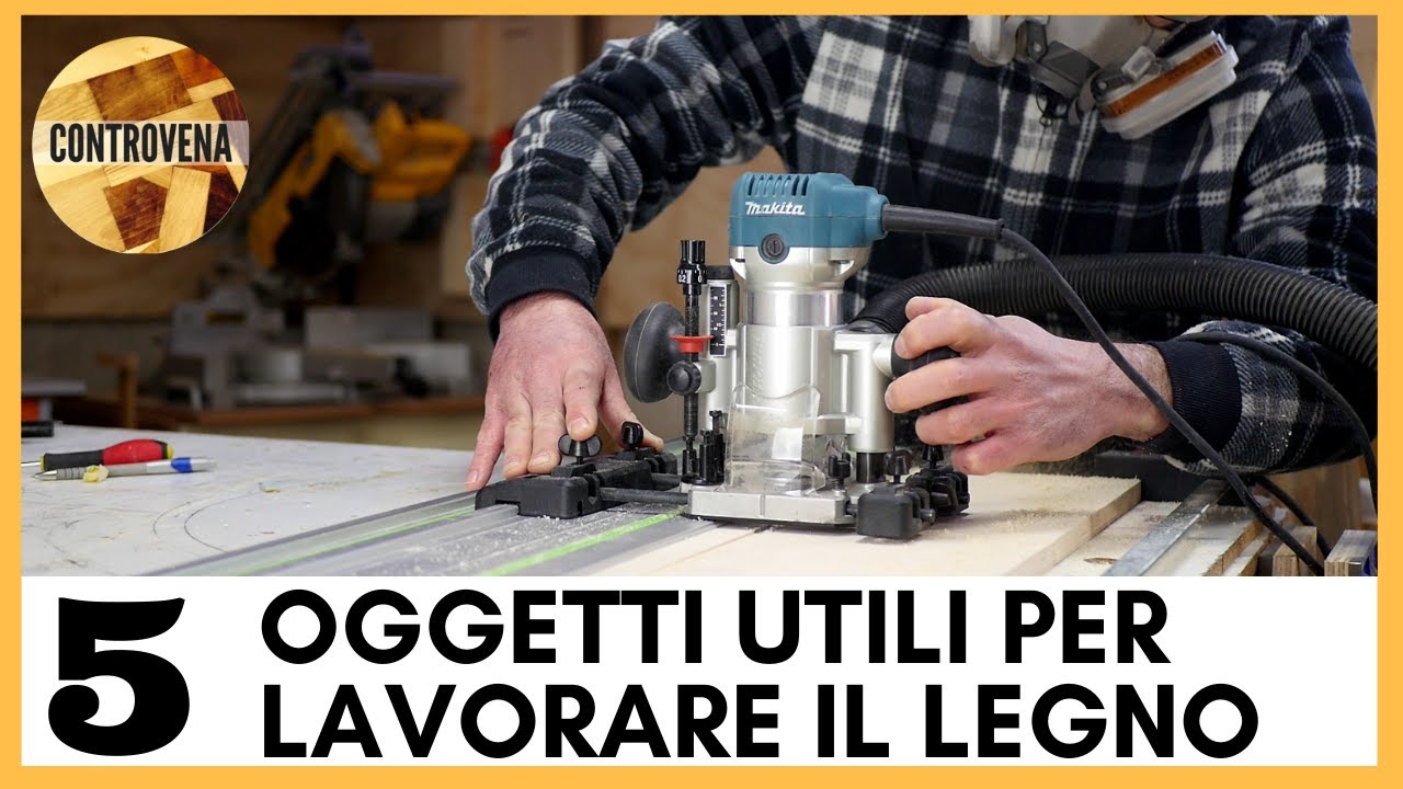 5 oggetti UTILI in LAVORAZIONE del LEGNO | FAI DA TE e FALEGNAMERIA e idee regalo natale