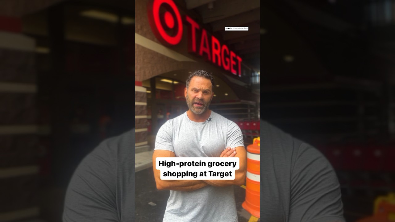 High-protein shopping at Target