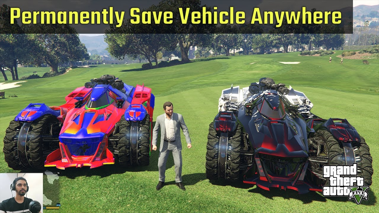 GTA 5 Permanently Save your Vehicle Anywhere MOD After Restart