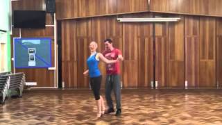 It takes two: Jennifer Appleton and Chris Orr during rehearsals for Strictly Worcestershire 2016