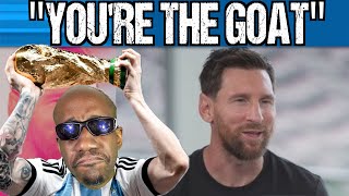 Messi says TROPHIES over RECORDS and Maradona is the GOAT in Interview
