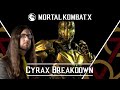 MKX  - Cyrax Character Overview with Mustard