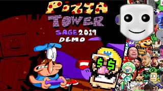 [Vinesauce] Vinny [Chat Replay] - Pizza Tower Sage 2019 Demo