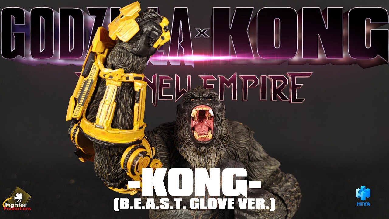 Hiya Toys Exquisite Basic Kong (2024) [BEAST Glove] | Godzilla x