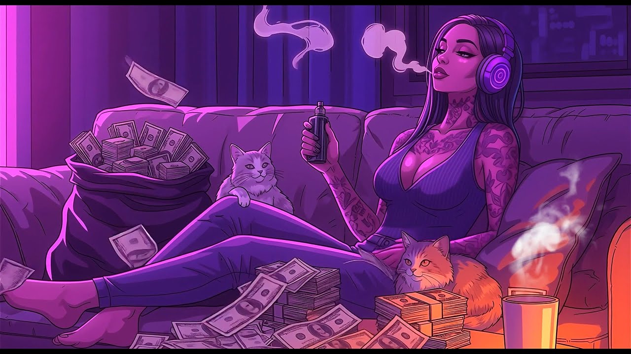 Dark blues hip hop – After midnight | Chill Rap • Bluesy Hip-Hop