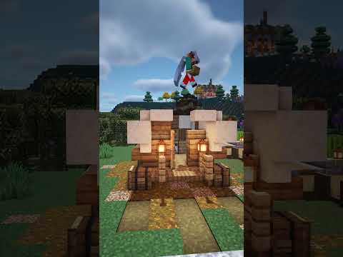 Minecraft Western Wagon #Shorts - YouTube