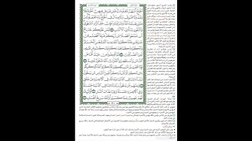 الصفحة٣١من المصحف الشريف برواية حفص عن عاصم القارئ د.بريك سعد بريك- إجازة التجويد من الأزهر الشريف