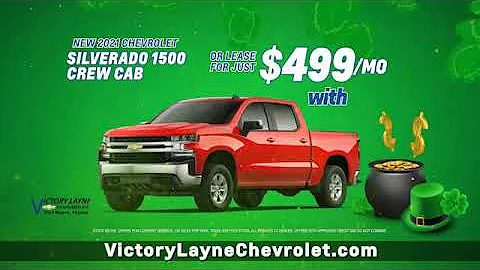 Get Lucky with a New Chevy from Victory Layne