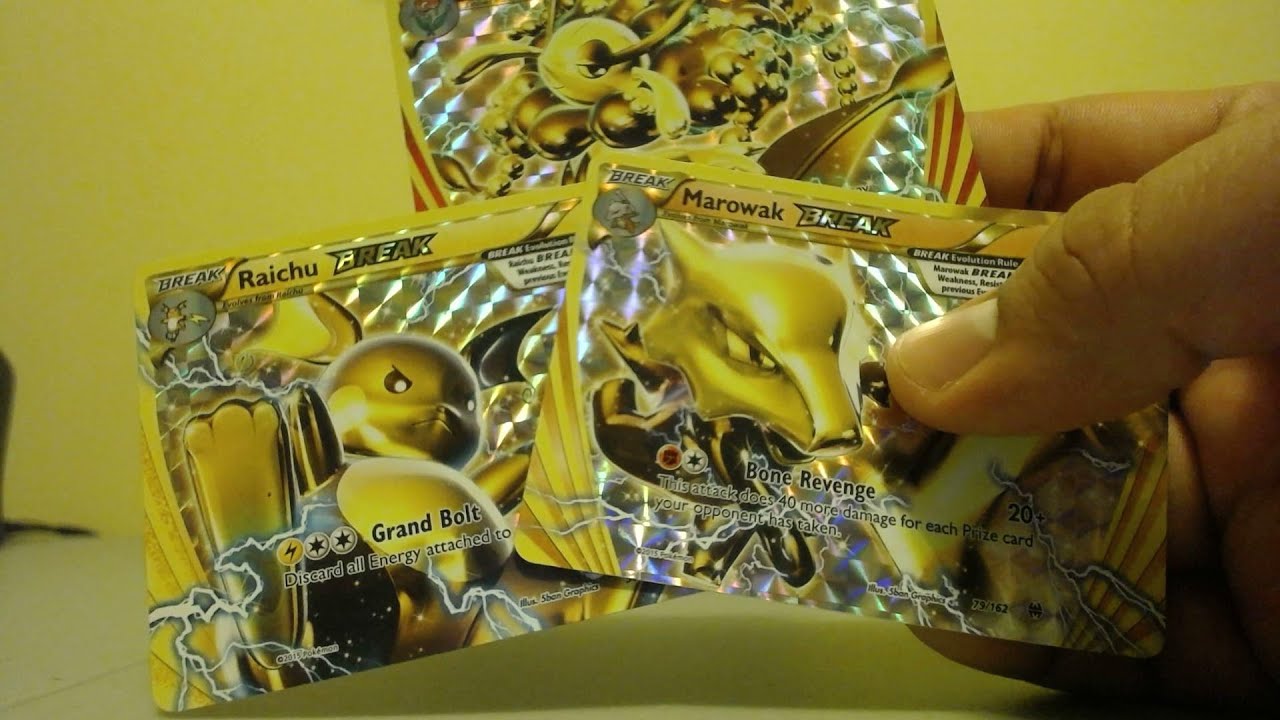 Lets Break: Pokemon BREAKthrough Booser Box #1 Opening