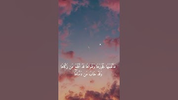 أرح قلبك ❤️❤️ قرآن كريم بصوت جميل مريح للقلب - سورة الشمس بصوت الشيخ السديس
