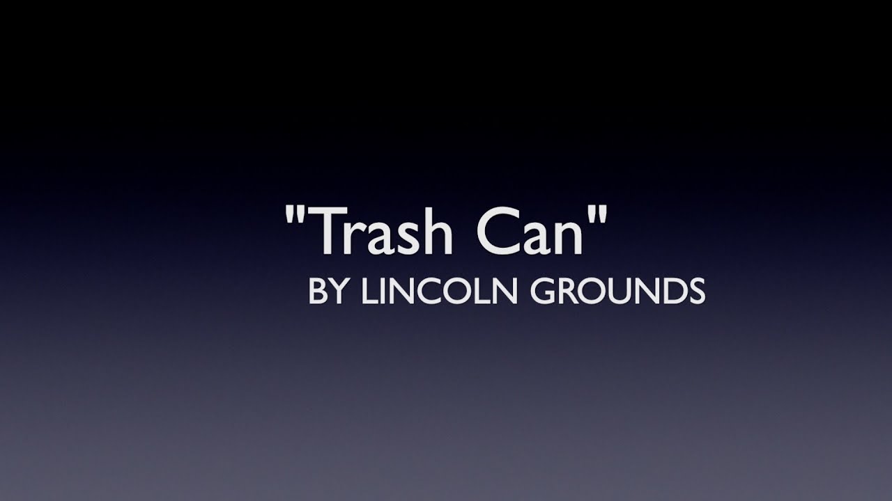 TRASH CAN BY LINCOLN GROUNDS/TRUCKS, DUCKS & GATORS BAND