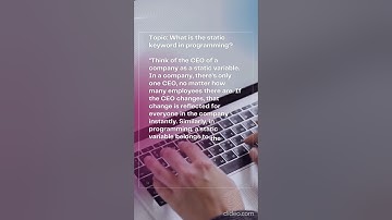 java static keyword use in real life #java #tech #coding #programming #information #computer