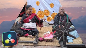 Triangle iris Transition l Davinci Resolve 20