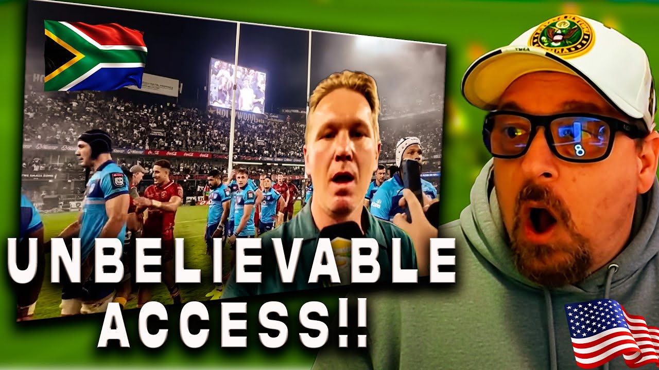 UNBELEIVABLE Access to South African Rugby! | American Reacts
