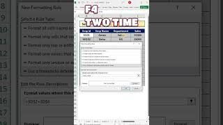 Excel Ki Sabse Powerful Formatting Trick 🔥 #excel #excelshorts #exceltricks