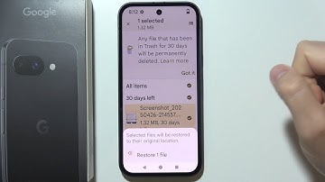 Pixel 9a: How to Restore Deleted Files