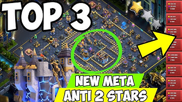New* Top 3 TH17 War & Legend League Bases (2025) | Anti 2 Star & Anti 3 Star | Base Links Included