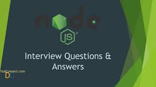 Node.js Interview Questions And Answers Part 7