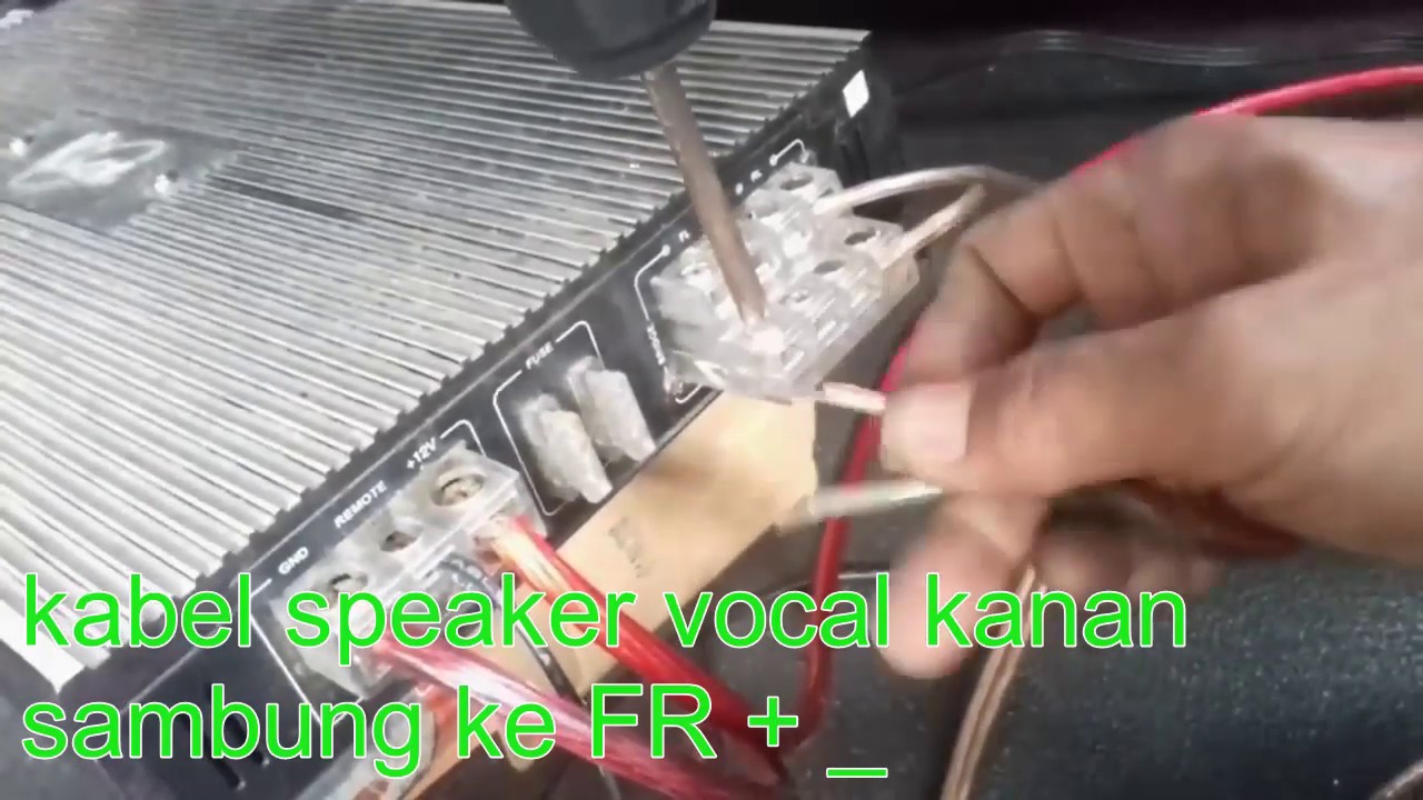 CARA LENGKAP PEMASANGAN 4CH POWER AMPLIFIER MOBIL LENGKAP KETERANGAN