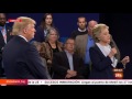 Segundo debate presidencial 2016 - Hillary Clinton vs. Donald Trump