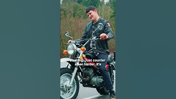 When did you first try countersteering?