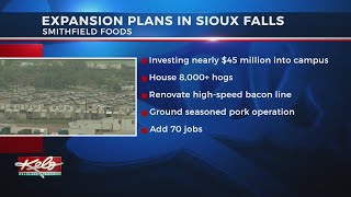 Smithfield Building New Hog Facility, Renovating Lines In Downtown Sioux Falls