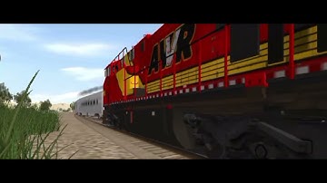 Unstoppable Near Collision With RSC 2002 Scene Recreation In Trainz