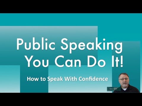 How to Speak With Confidence - YouTube