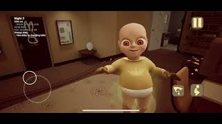 The baby in yellow | night three | gameplay