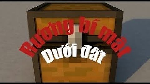 Hướng Dẫn Giấu Rương Ở Chân Núi Cực Bí Mật Trong Minecraft PE