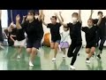 いなせ連阿波踊り　子供たちの基礎練習