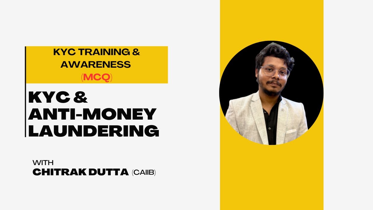 2️⃣4️⃣IIBF AML/KYC Certification 2025 | MCQ | Ch 6: KYC Training & Awareness | Module 2 |