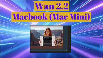 Macbook/Mac Mini run Wan 2.2 AI Video generation locally