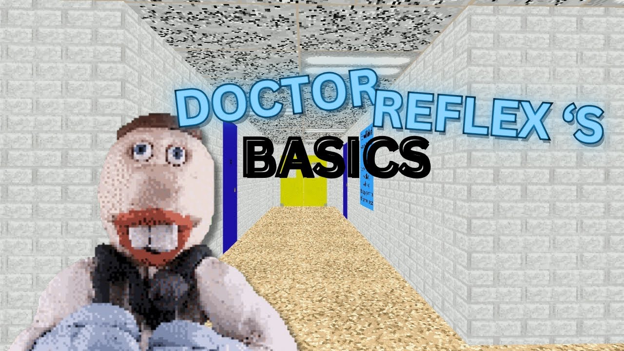 BEATING DOCTOR REFLEX BASICS | BALDI BASCS MOD - YouTube