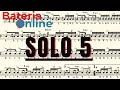 Solo n 5  charley wilcoxon  150 rudimental solos  bateria online