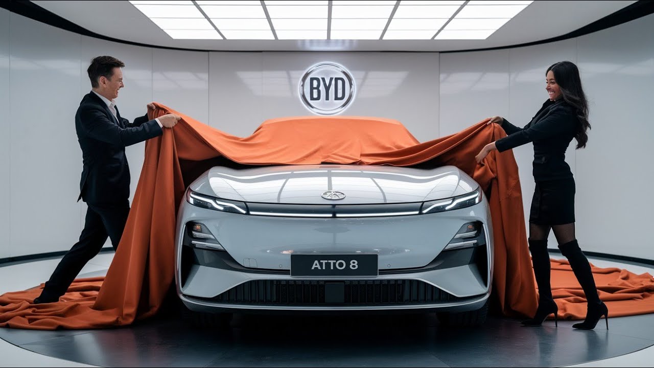 BYD Atto 8 2026 уже здесь – этот электрический внедорожник меняет всё!