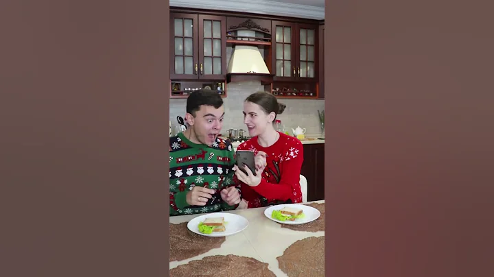 Christmas sandwich by Tsuriki Show #shorts