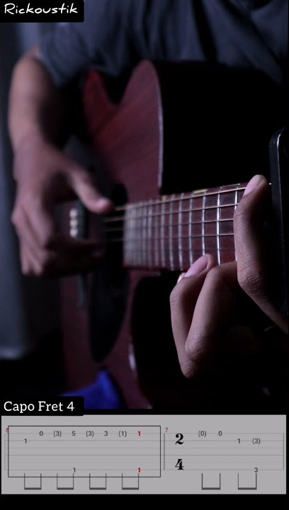 Intro Kehilangan ( Ost. Heart ) Tabs #fingerstyle #guitarcover #storywa #shorts