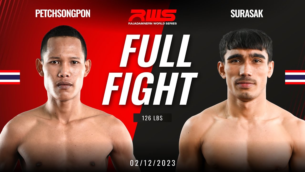 Petchsongpon Banchamek vs Surasak KruDamGym