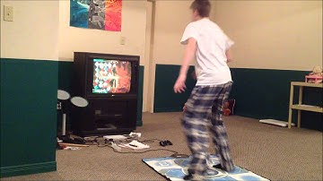 Brother beats hardest song on DDR