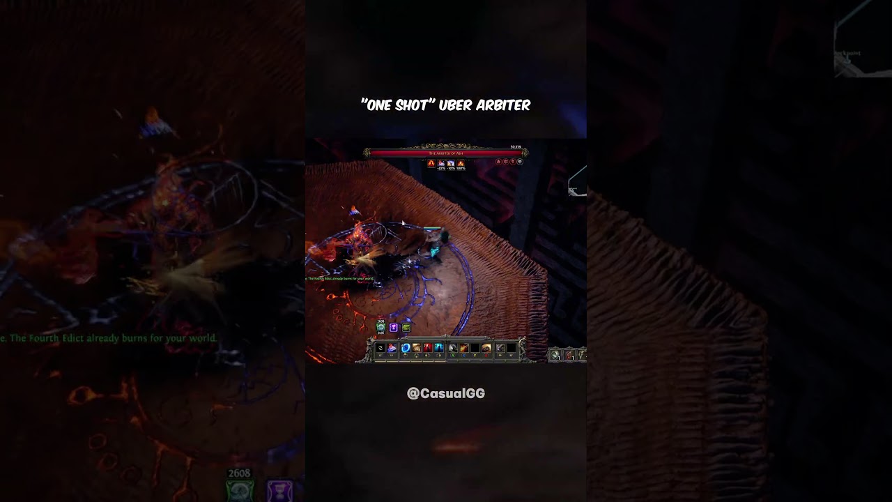 Path of Exile 2 - "One Shot" Uber Arbiter, Oil Grenade Build, All Content, Witch Hunter