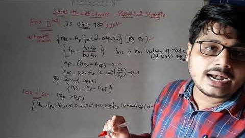 IV B.TECH-II SEM- R16-STEPS FOR DESIGN FOR FLEXURE STRENGTH-PSC