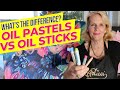 Oil Pastels vs Oil Sticks?